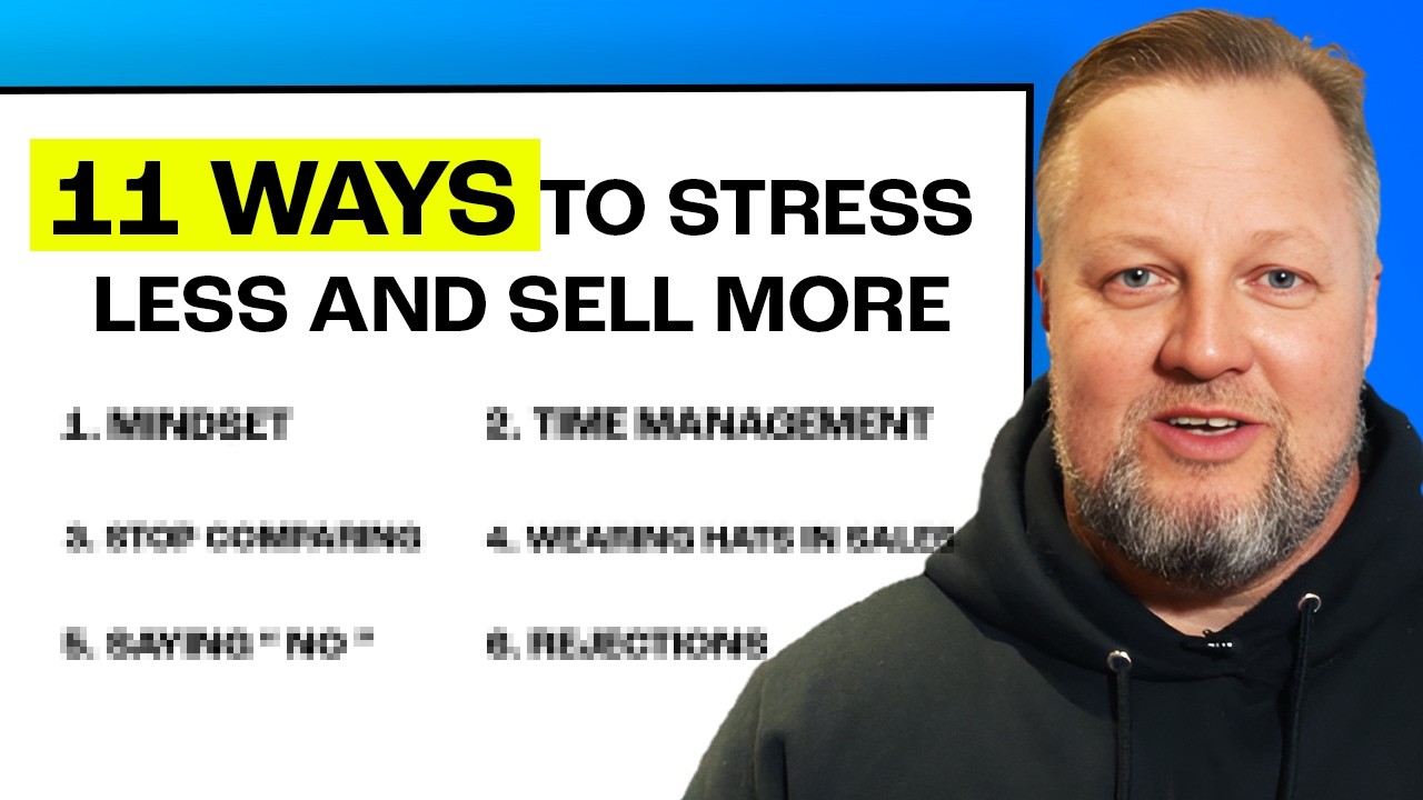 11 Simple Tips to Stress Less & Sell More