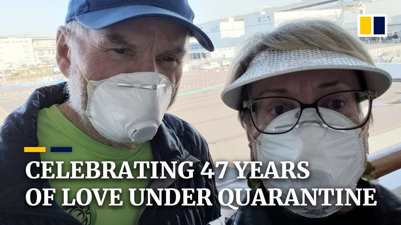 Valentine&rsquo;s Day in quarantine for couple celebrating 47th anniversary at sea