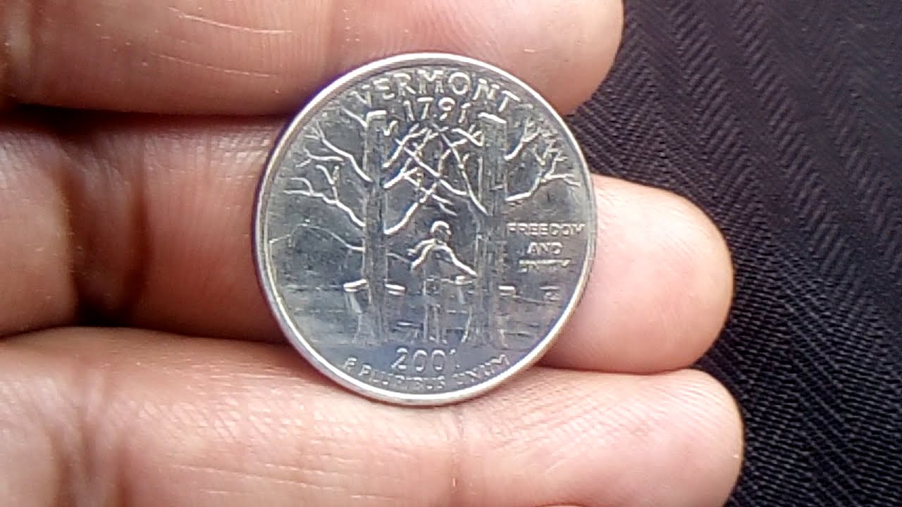 Cuarto De D&oacute;lar Vermont 2001 (video66)