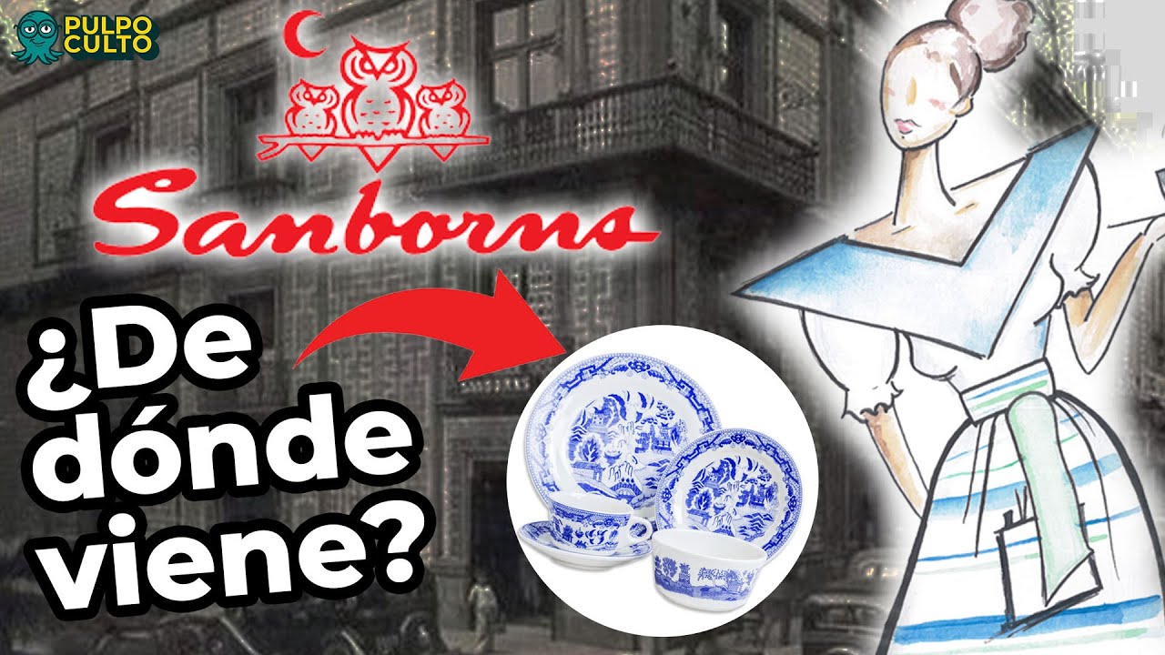 El secreto en la vajilla de SANBORNS ¡CASI NADIE LO NOTA! | Pulpo Culto