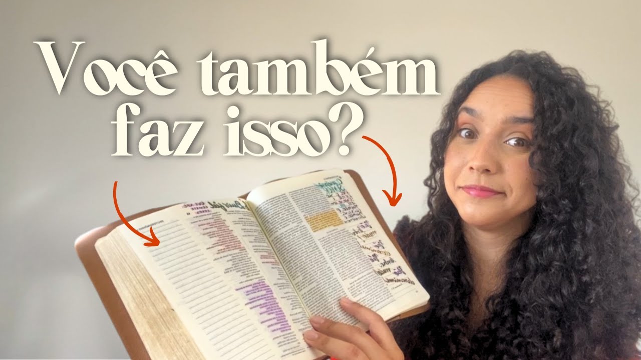 Como Fiz Anotações e Marcações na Bíblia com Técnicas de Color Code em Números e Deuteronômio