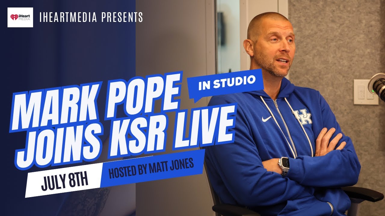 Mark Pope Joins KSR LIVE Exclusive Summer Interview! 