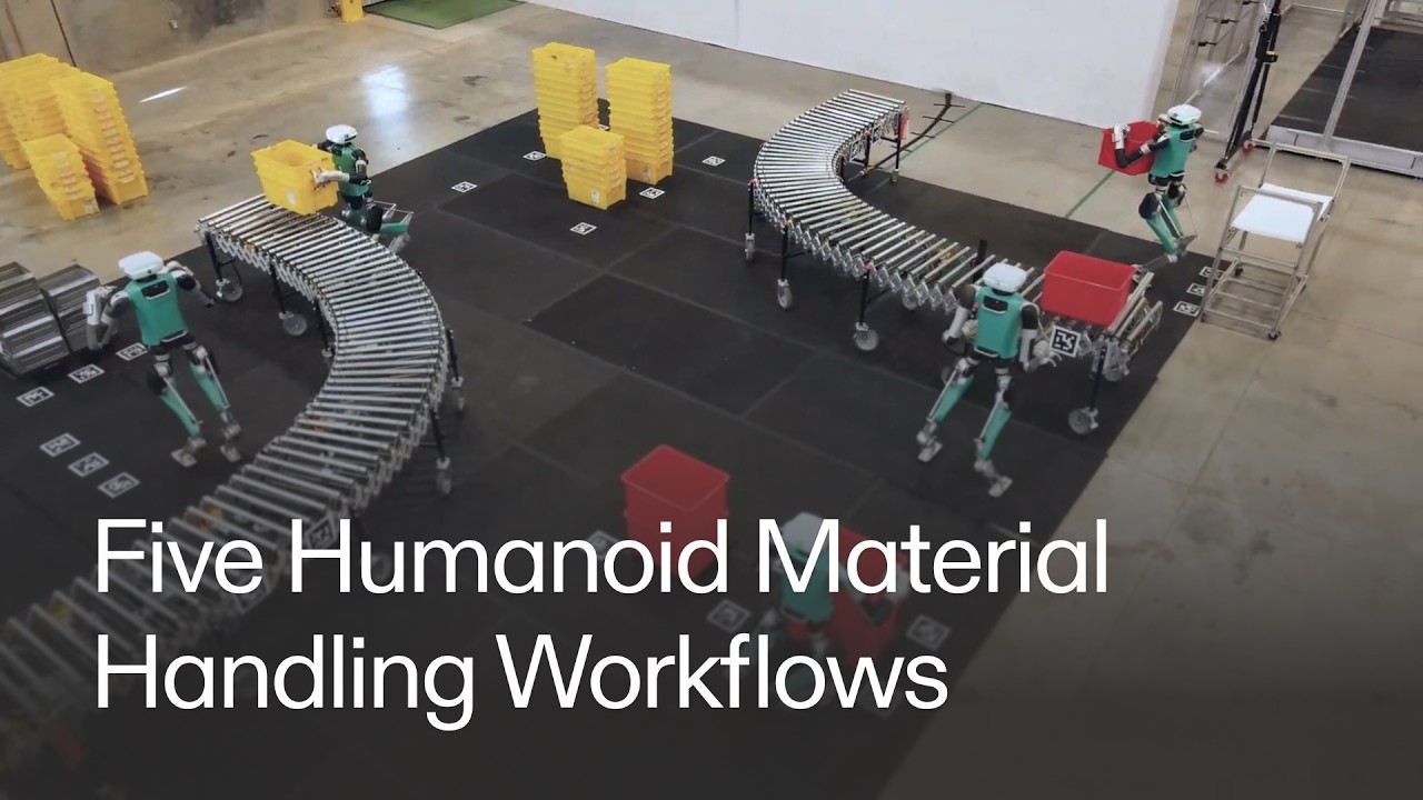 Precision in Motion: Five Humanoid Material Handling Workflows