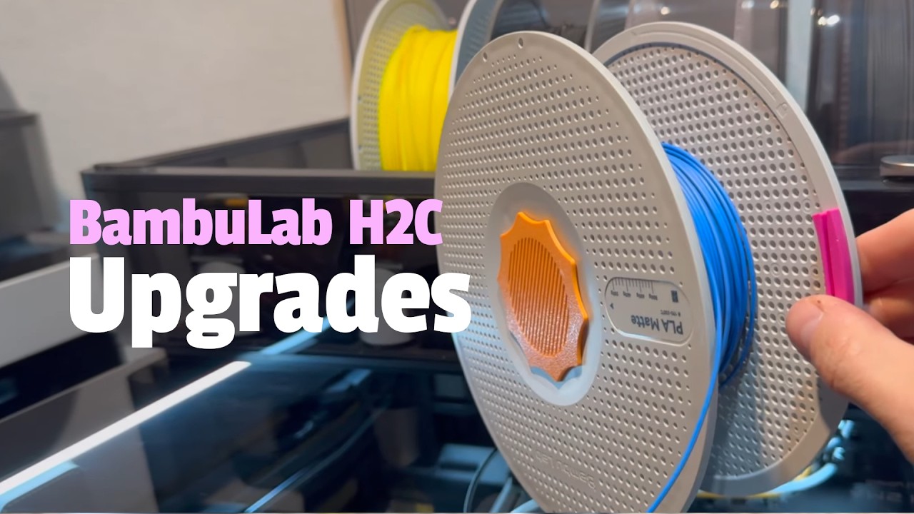 BambuLab H2C sinnvolle Upgrades