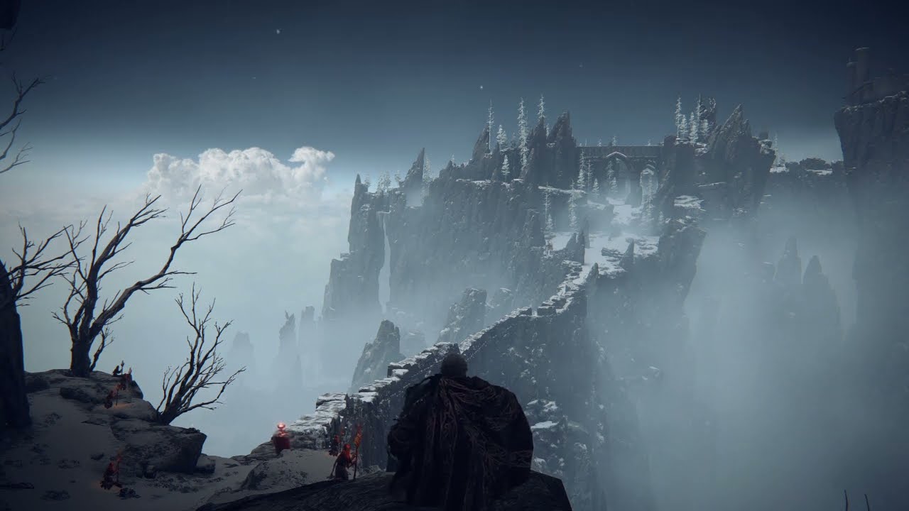 ELDEN RING OST: Mountaintops of the Giants. music and ambience, night and day, 1hour