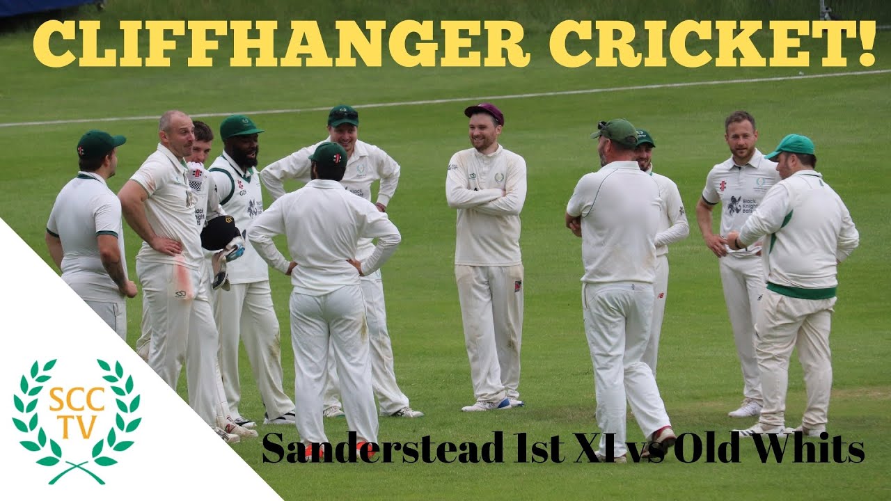 LAST OVER CLIFFHANGER CRICKET MATCH! Local Derby - Sanderstead 1st XI vs Old Whitgiftians 1st XI