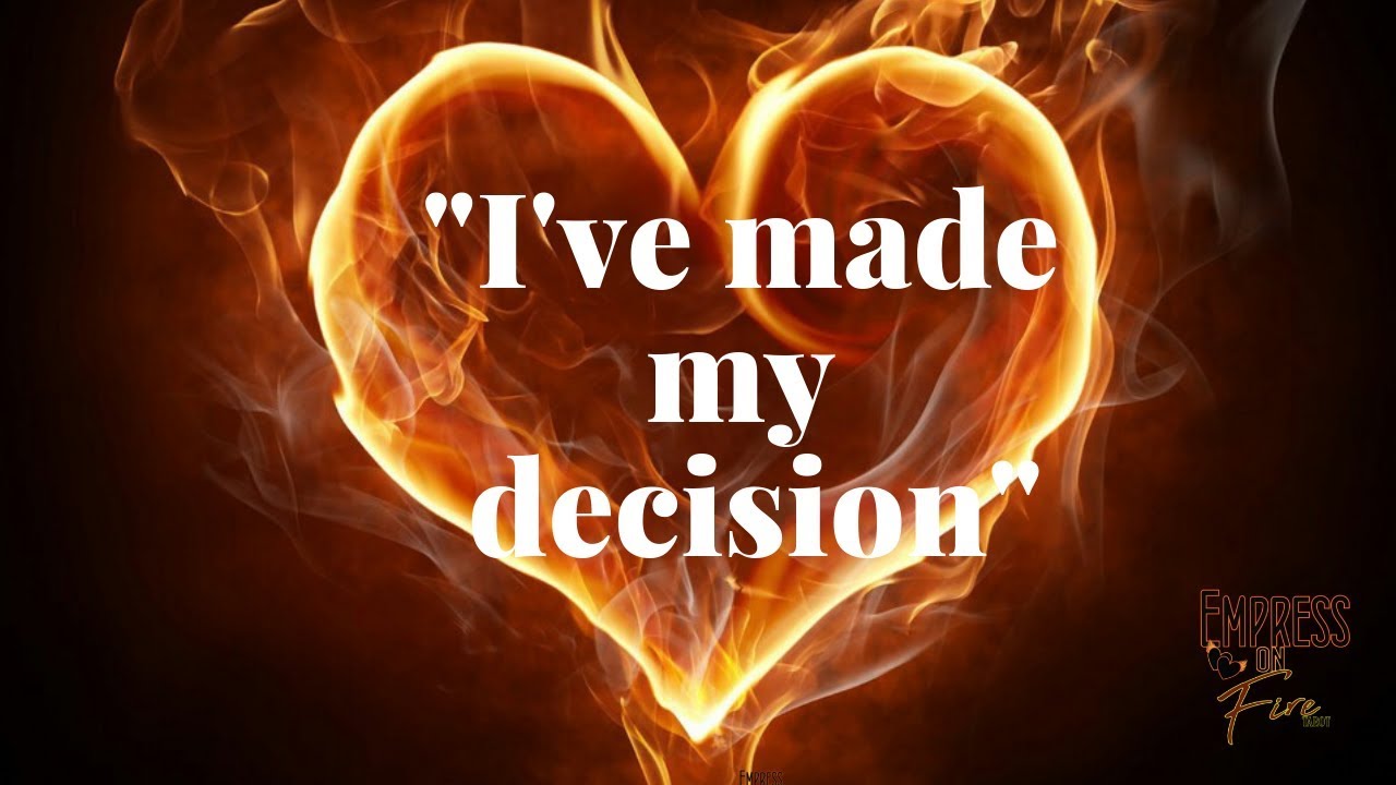 🔥🔥 I'VE MADE MY DECISION | DIVINE FEMININE READING | 1ST WEEK OF NOVEMBER 2018🔥🔥