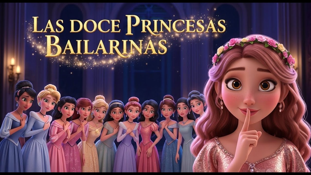 Las Doce Princesas Bailarinas | Un cuento de hadas mágico animado al estilo Disney