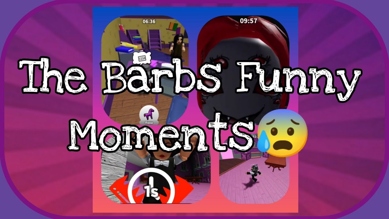 Roblox The Barbs Funny Moments... 😰