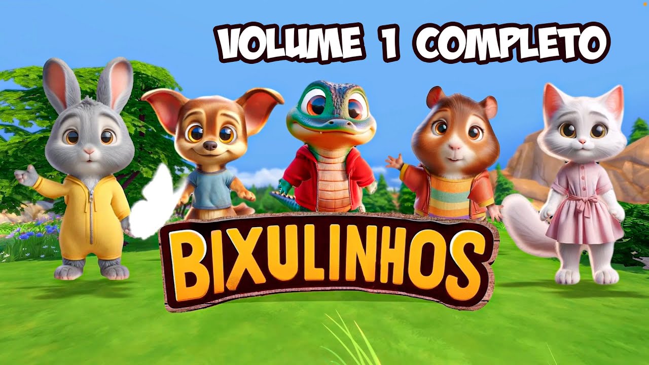 Bixulinhos Volume 1 Completo - Vídeos Infantis Educativos