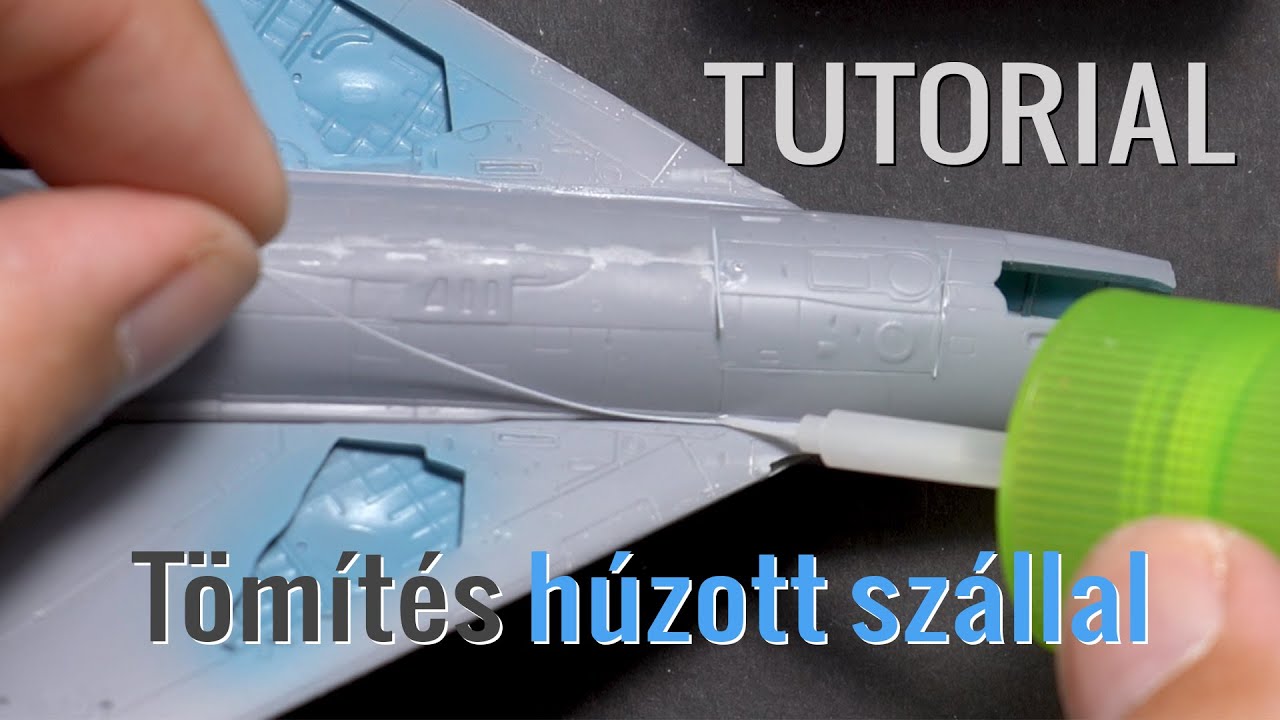 TUTORIAL kezdőknek: Makett t&ouml;m&iacute;t&eacute;se h&uacute;zott sz&aacute;llal