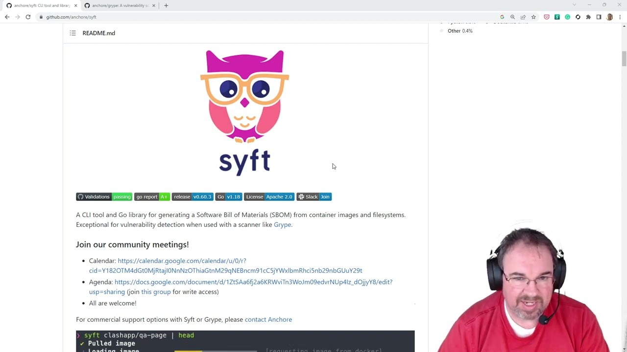 Syft and Grype demo- SBOM and container vulnerability scanning