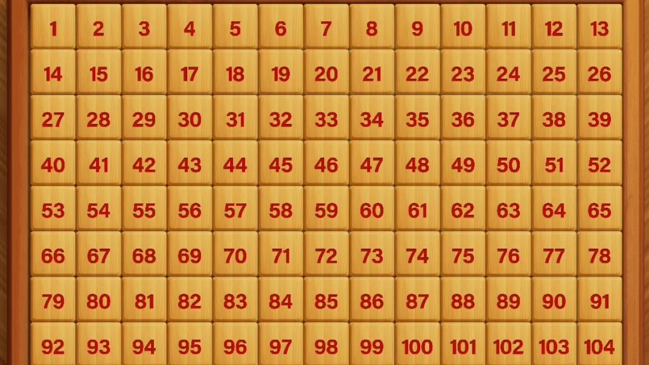 13x14 number puzzle