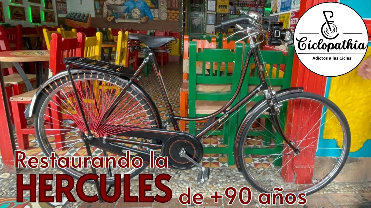 El mejor Restaurador de Bicicletas Antiguas, nos cuenta sus secretos. Eduardo Sanchez.