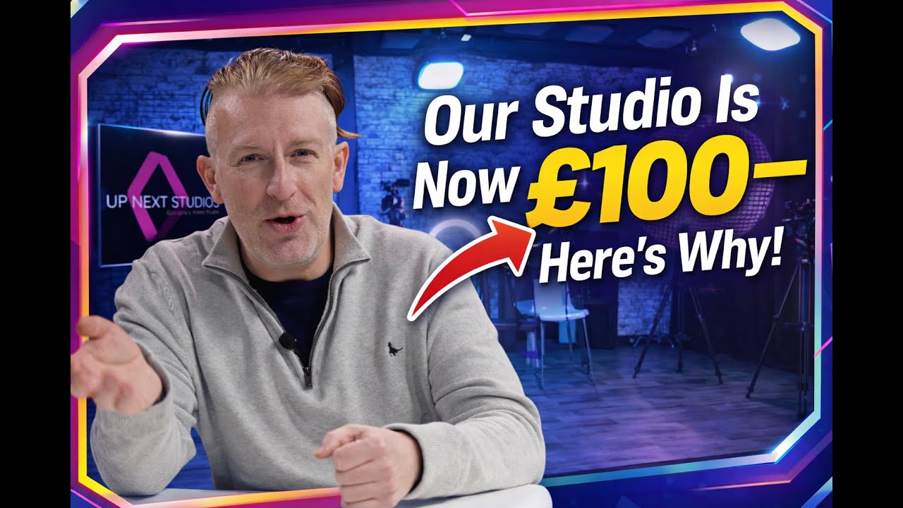 Why Our Studio is £100 Per Hour