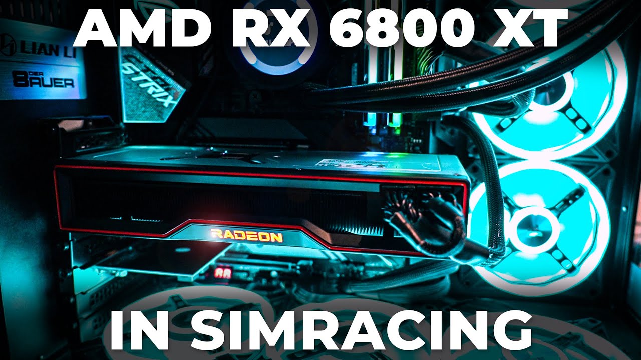 Новая видеокарта AMD RX 6800 XT протестирована в iRacing и ACC по сравнению с видеокартами NVIDIA...