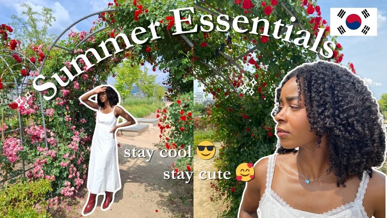 South Korea Summer Essentials 🍨😎 | How to Stay COOL and CUTE in the summer heat!