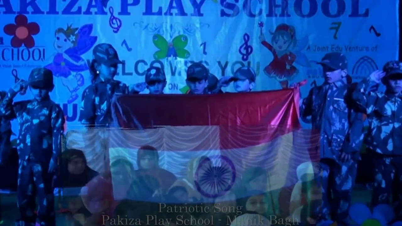 Army Song by Kids of Pakiza Play School, Manik Bagh- Indore