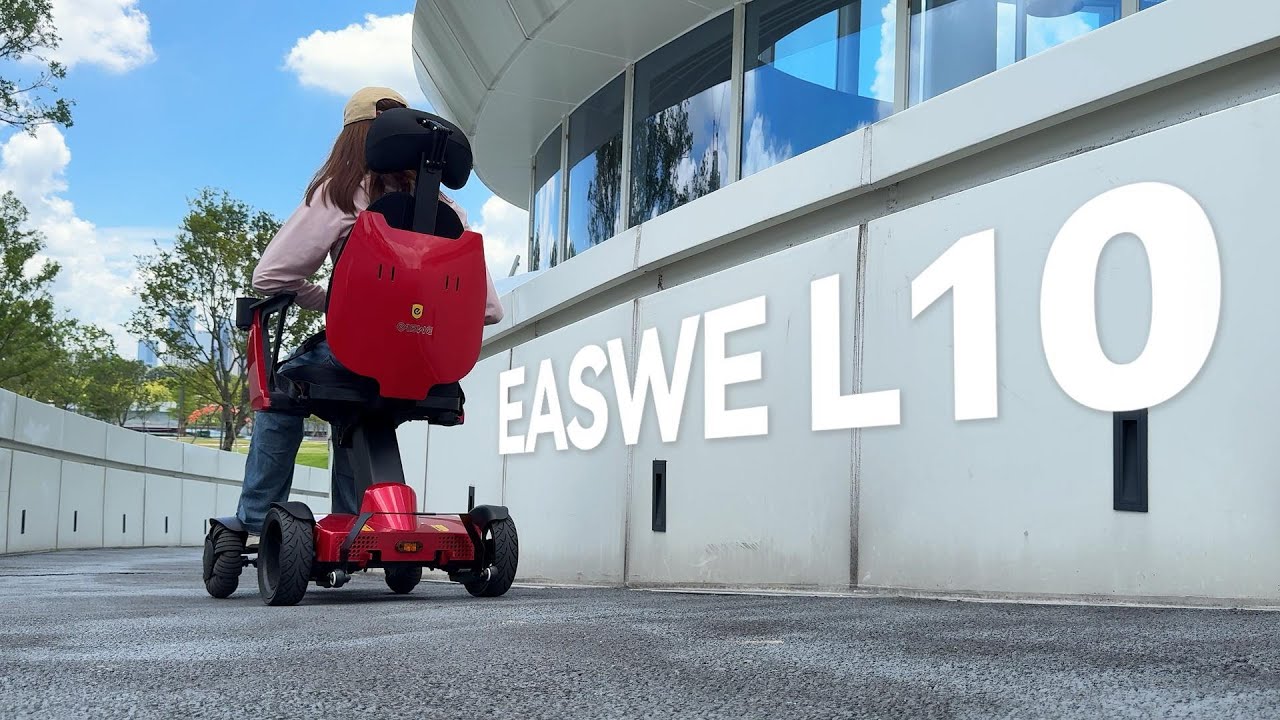 Easwe L10 🚀 Luxury Electric Wheelchair with Adjustable Seat Height