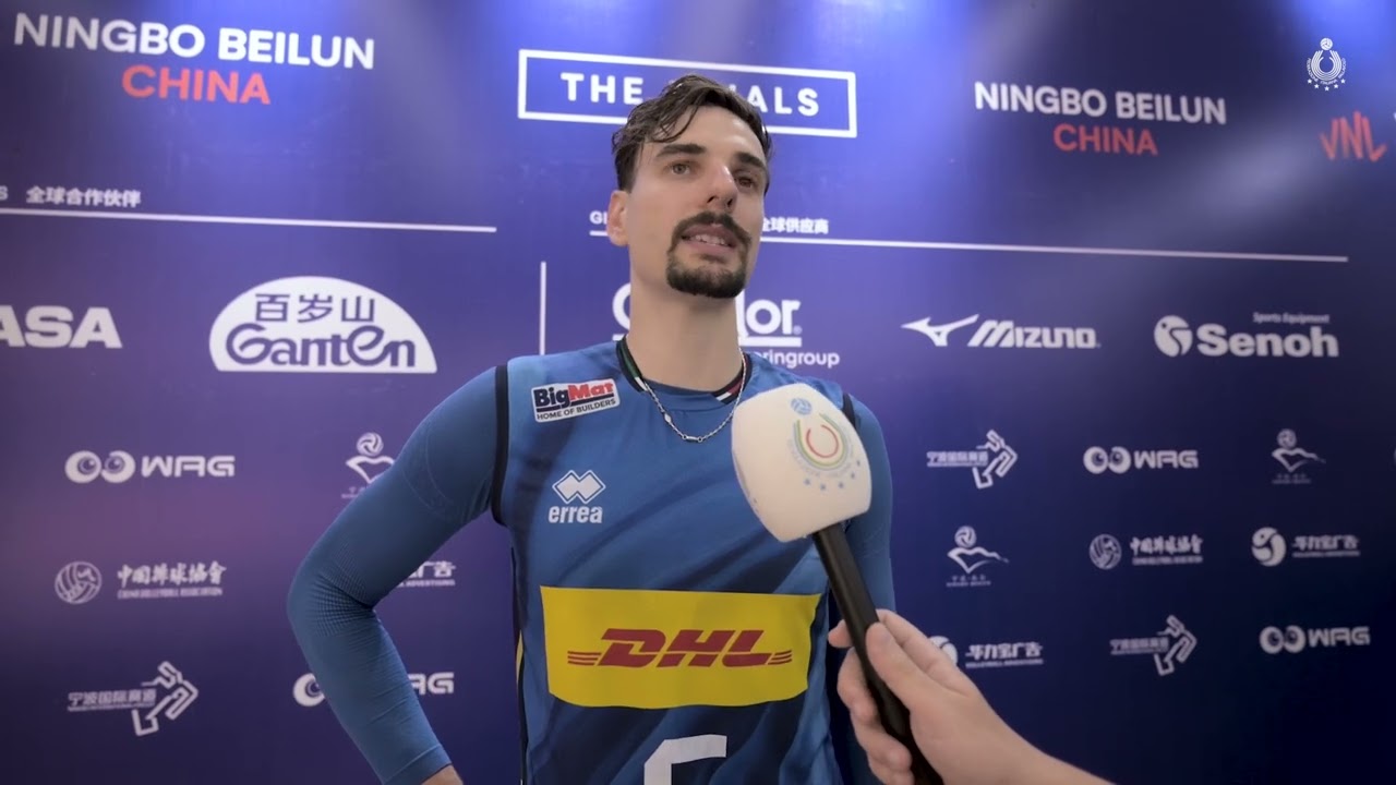 VNL FINALS: Simone Giannelli dopo la finale Italia- Polonia 