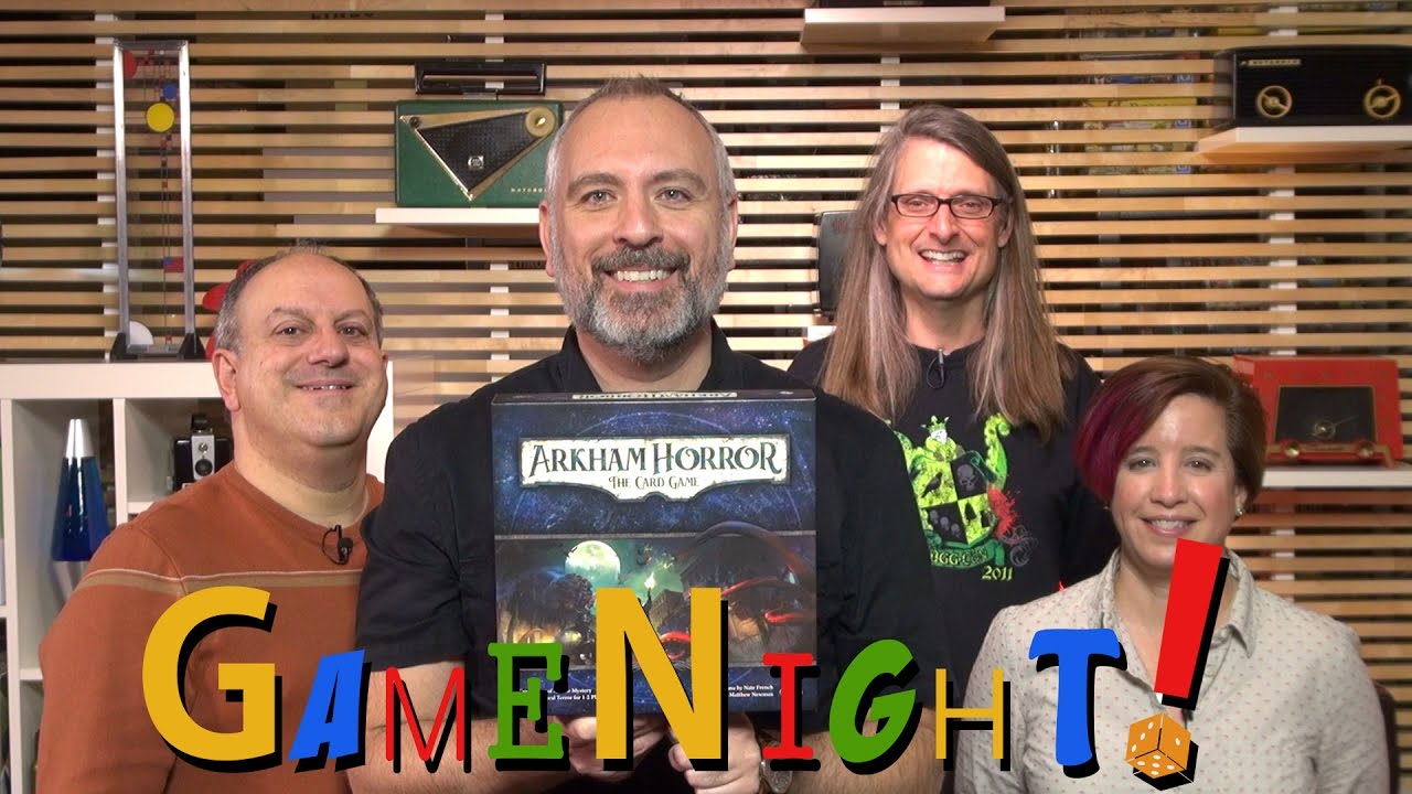 Arkham Horror: The Card Game - GameNight! Se4 E24 - How to Play and Playthrough