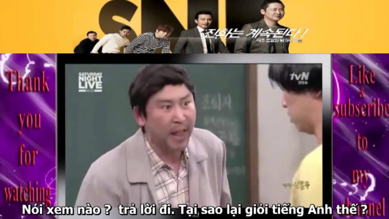 [SNL Korea] Thầy gi&aacute;o Shin Dong-yup (신동엽) - [VietSub]