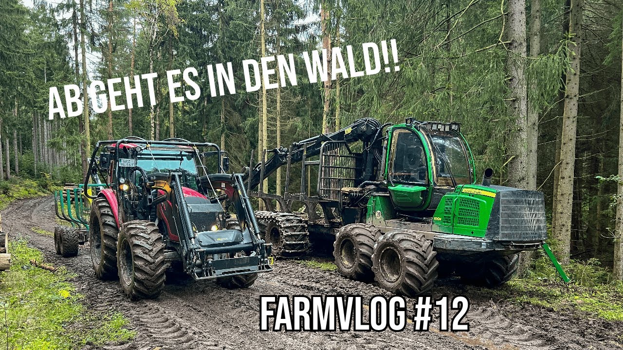 FarmVLOG #12: Der Wald ruft! Holzaction mit Valtra A-Serie