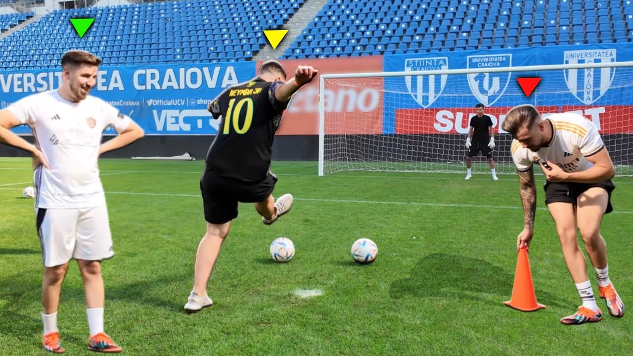 FOTBALL CHALLENGE pe STADION cu Bercea si Stetz!!