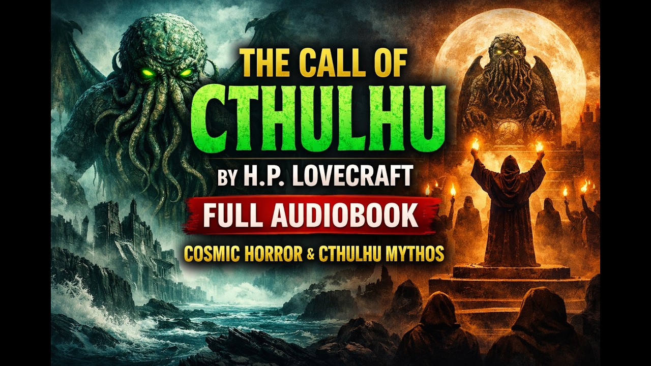 The Call of Cthulhu by H.P. Lovecraft | Full Audiobook | Cosmic Horror & Cthulhu Mythos