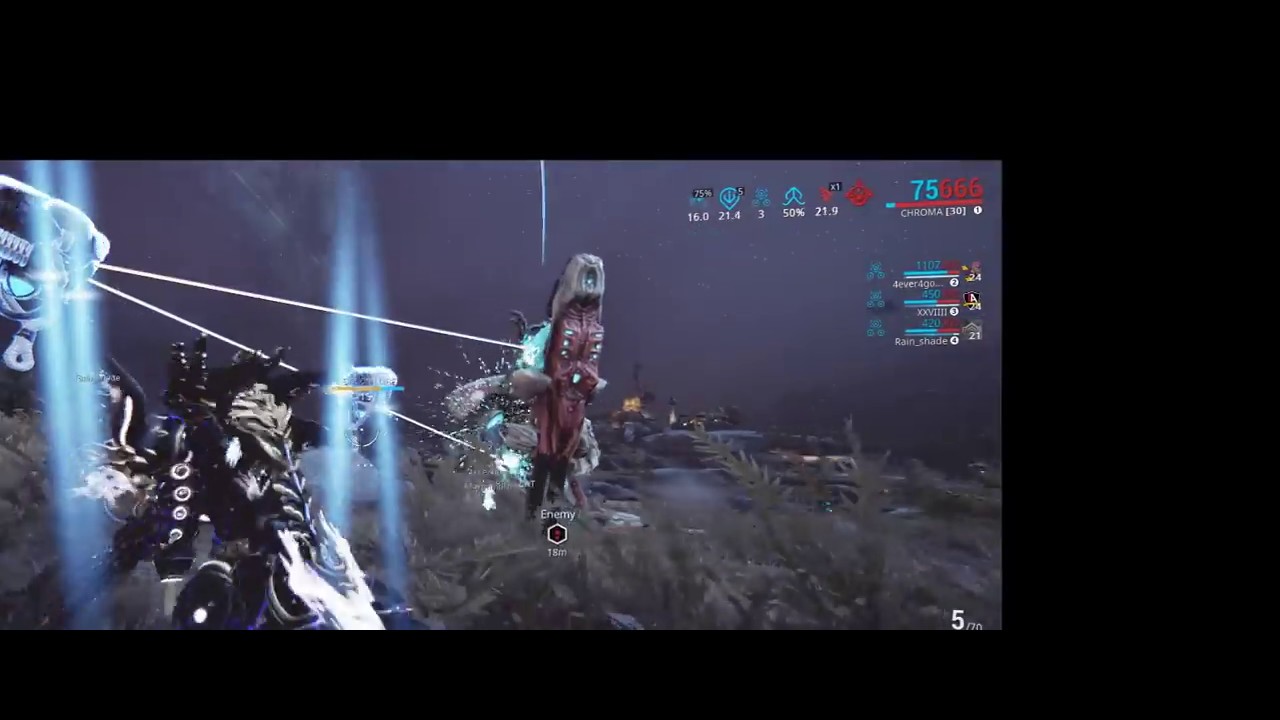 Warframe - Granmu Prism+Virtous Strike in action