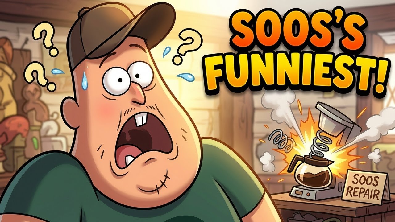 Soos Ramirez FUNNIEST Moments in Gravity Falls