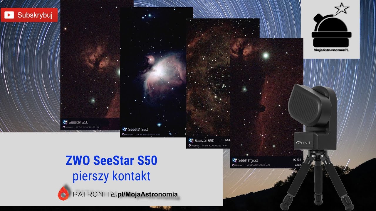 SeeStar S50 - pierwszy kontakt, co potrafi urządzenie robiące zdjęcia astronomiczne?