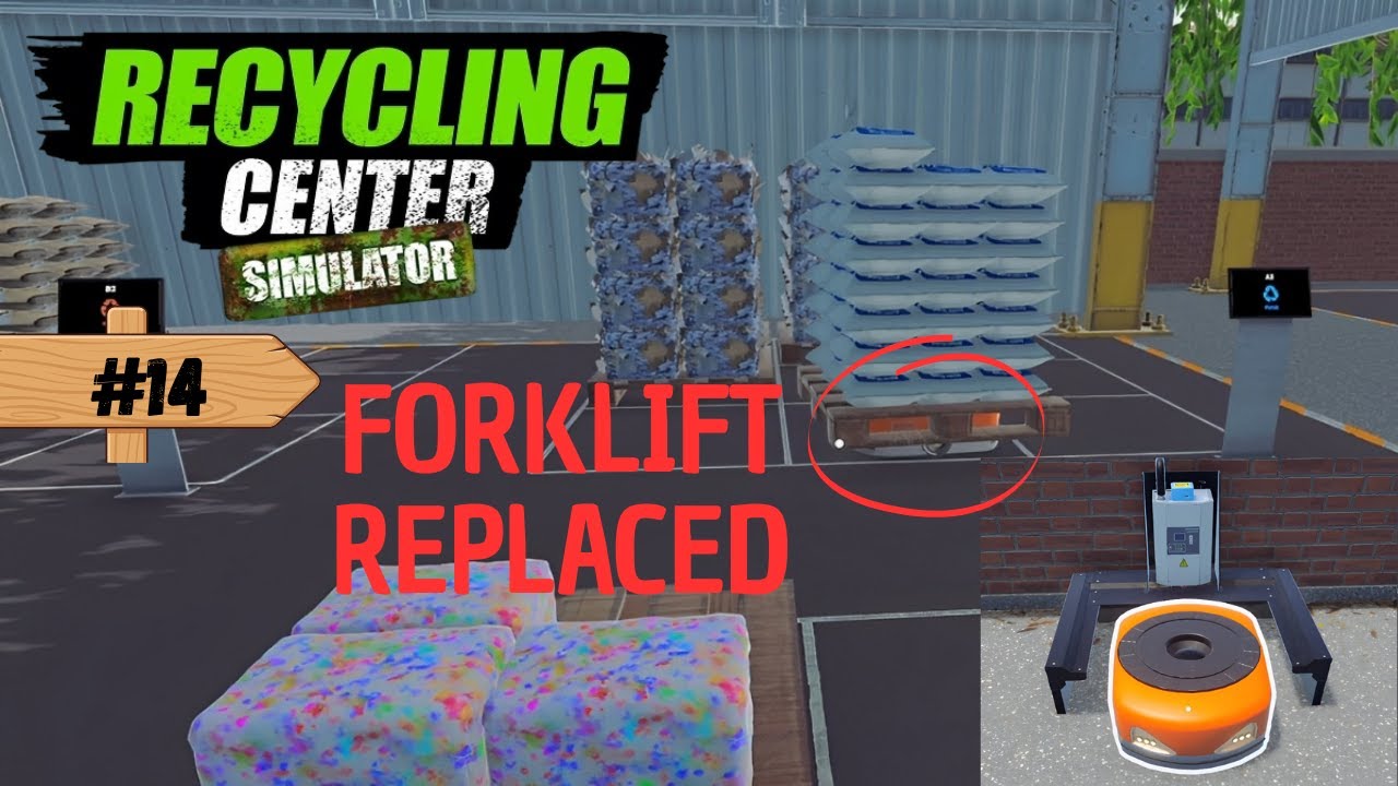 New Warehouse Robot: I&rsquo;ve Never Been This Fast! | RECYCLING CENTER - No Commentary