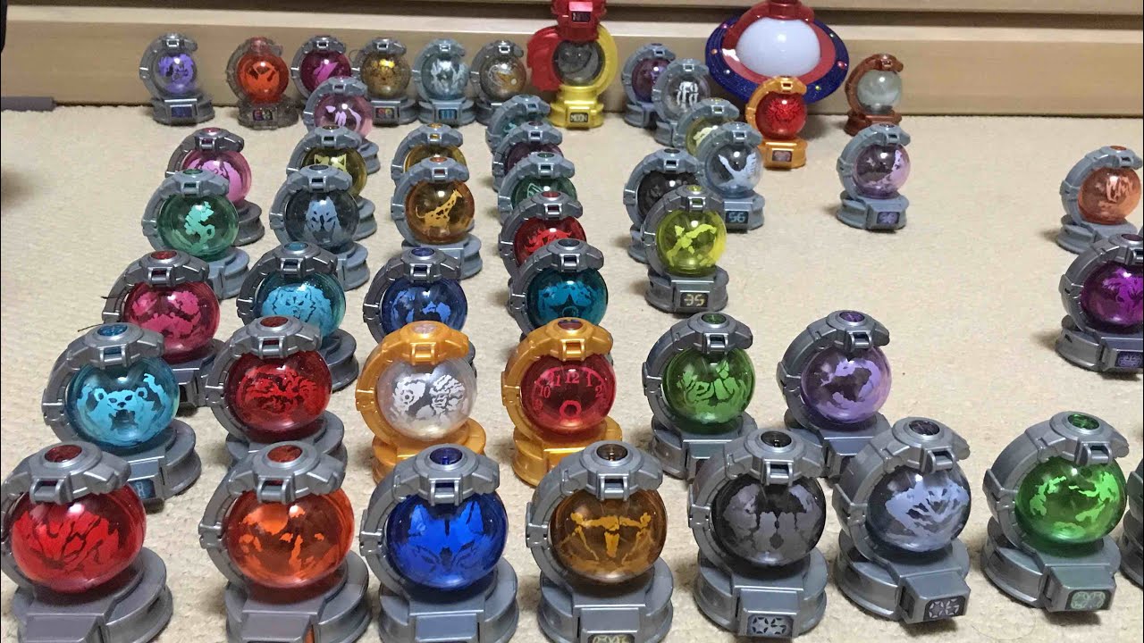 宇宙戦隊キュウレンジャー  全キュータマの内何個コンプリートできたでしょうか？