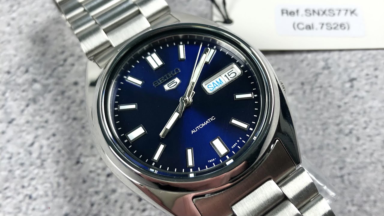 Seiko 5 SNXS77 Unboxing
