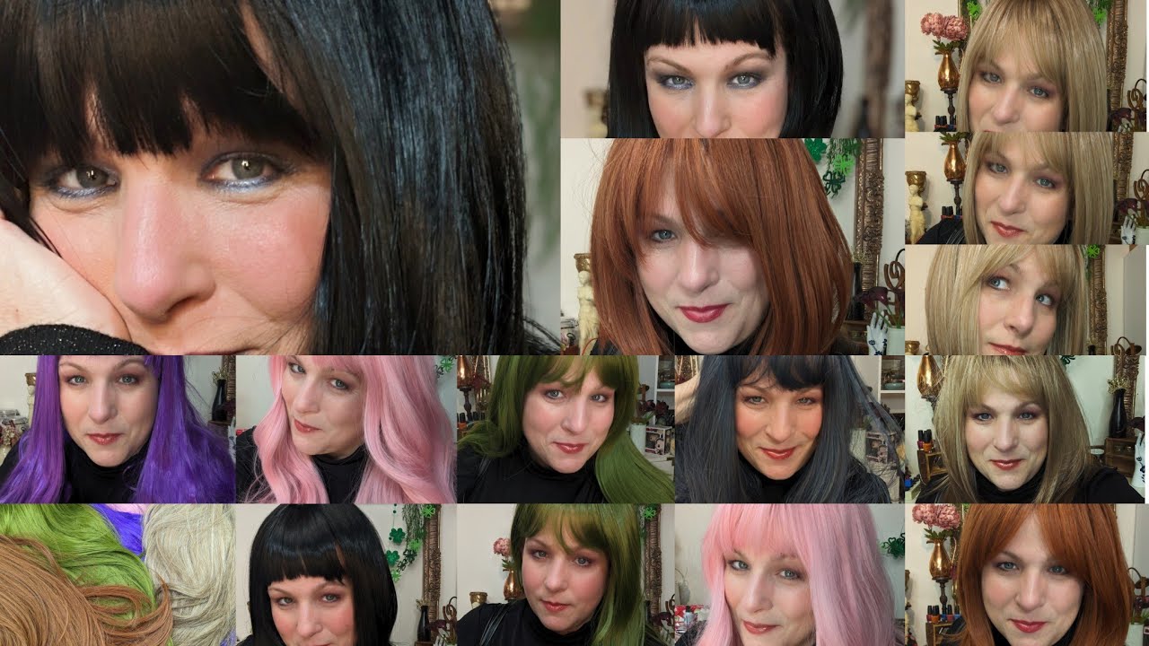 Temu Wig Haul! Synthetic Wig Try on and Review. I never thought I would go outside my comfort zone