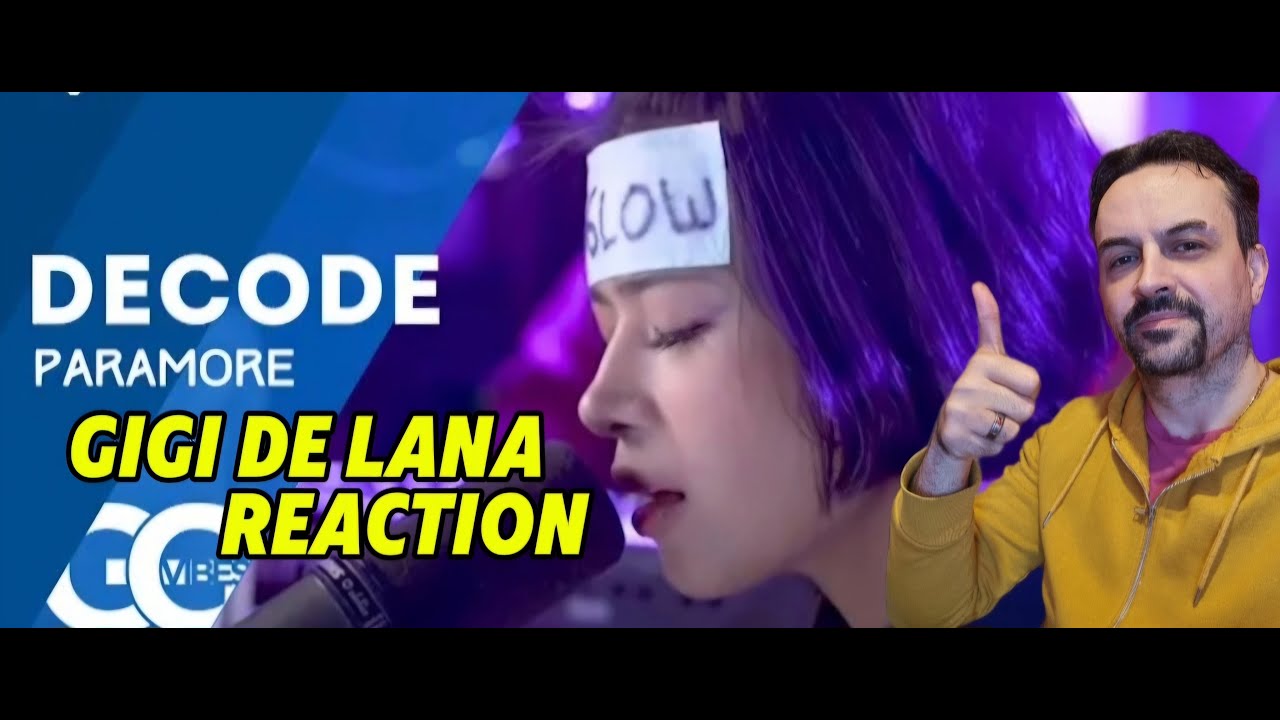 Paramore-Decode - Cover -Version- Twilight OST Gigi De Lana • Jon • Jake • Romeo-Oyus REACTION