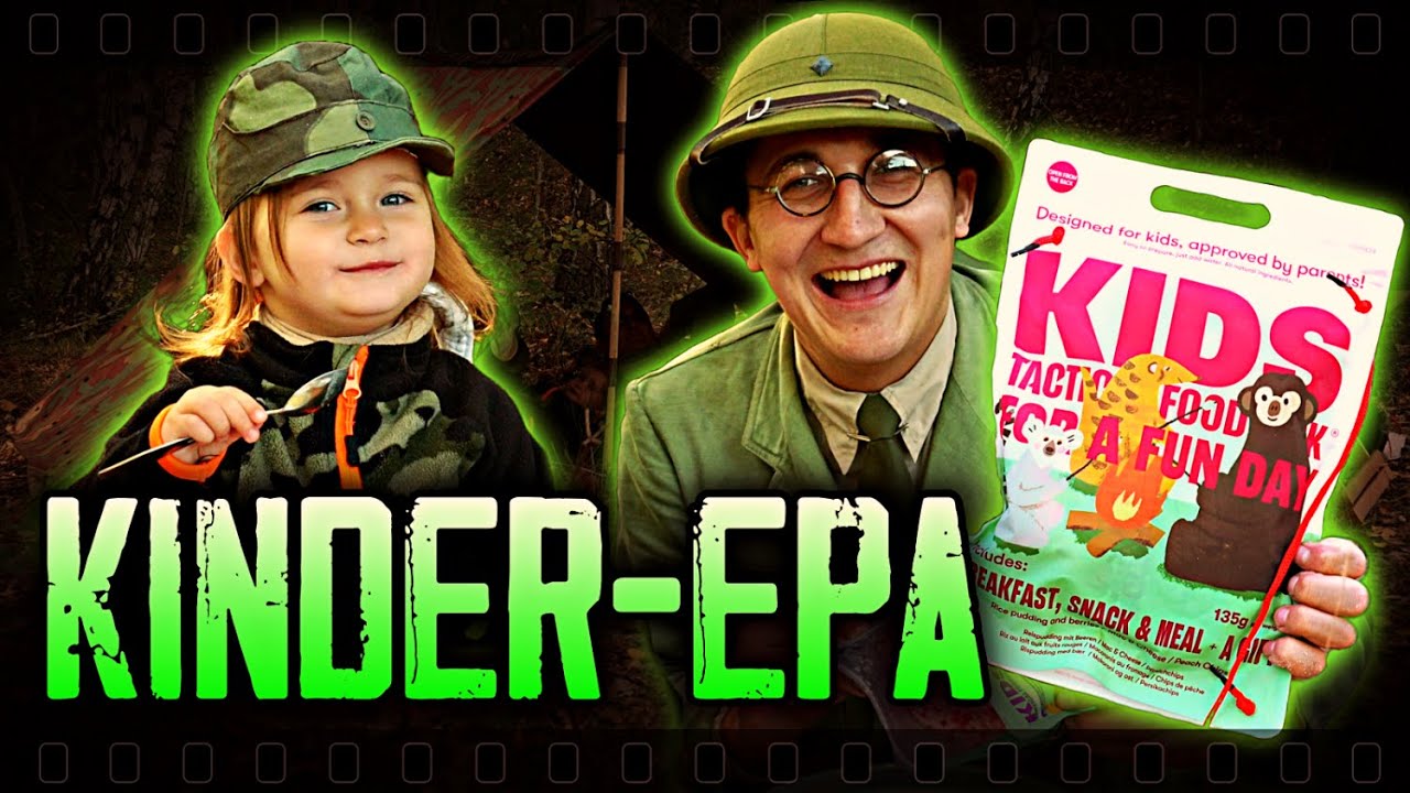 Wir testen ein KINDER - EPA  |  Kids Tactical Foodpack - Forest Combo