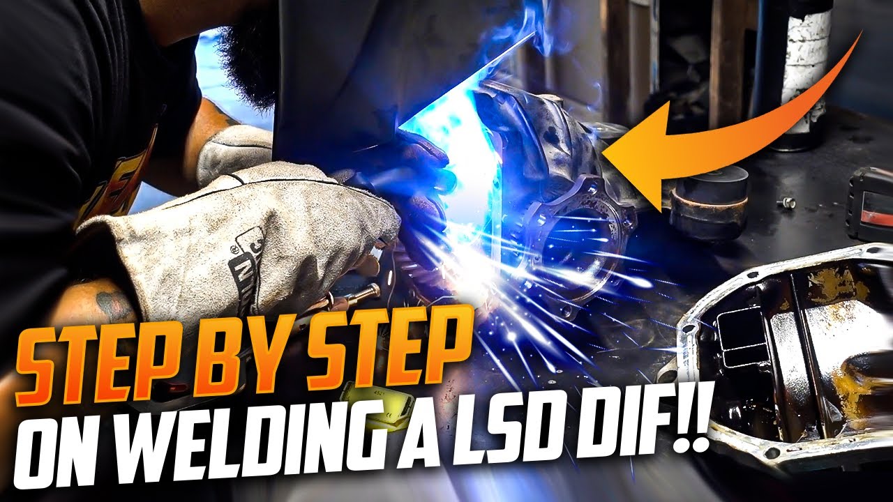 Welding a 350z LSD Dif