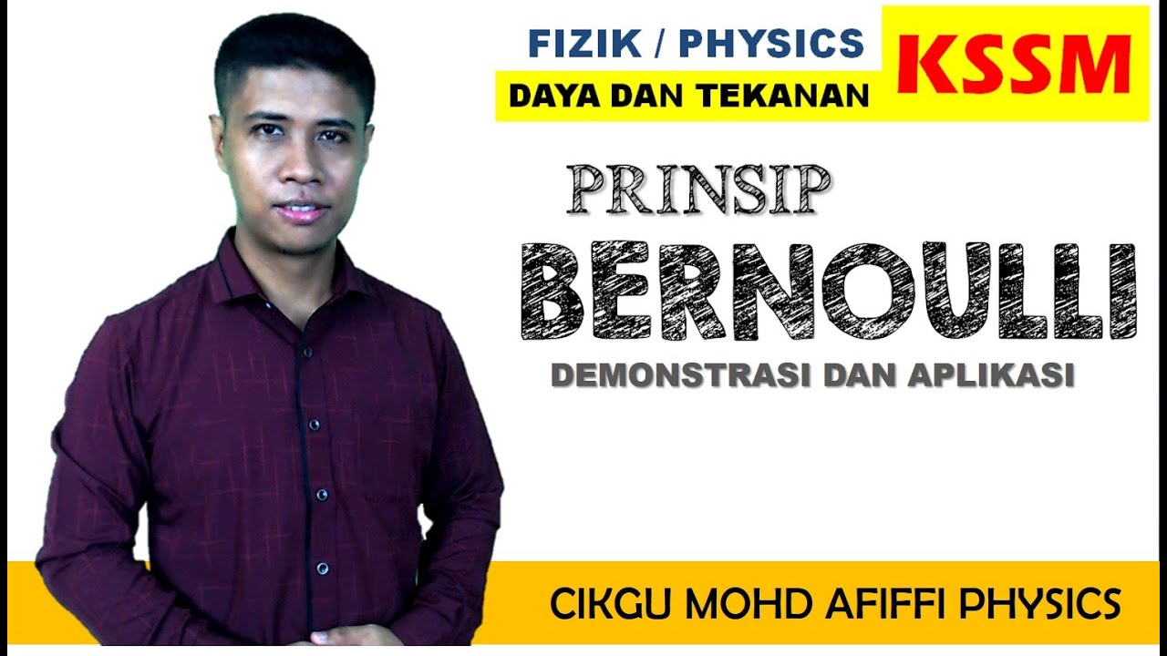 Prinsip Bernoulli (Fizik KSSM)