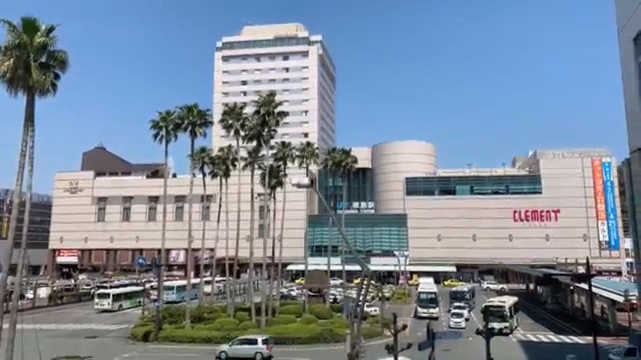 早朝と昼の徳島駅  歩き撮り  2019.04.04