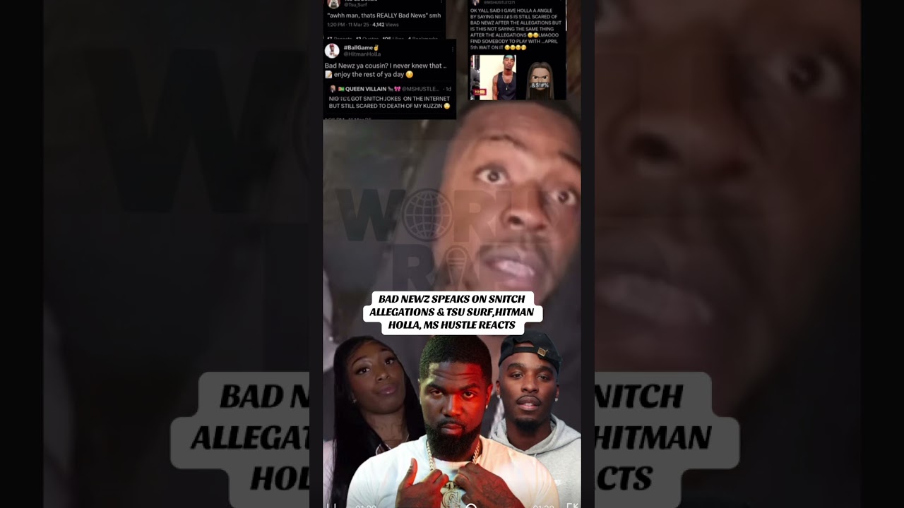 #badnewz responds to snitch allegations #rap #rapper #explore #shortsfeed #battlerap #shorts
