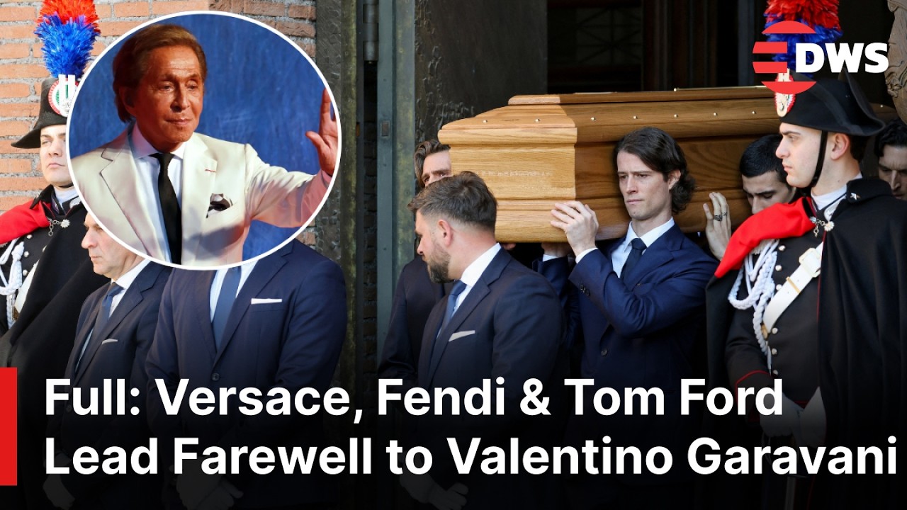 FULL FINAL GOODBYE: Versace,Anna Fendi, Tom Ford Lead Emotional Farewell to Valentino Garavani |AC1E