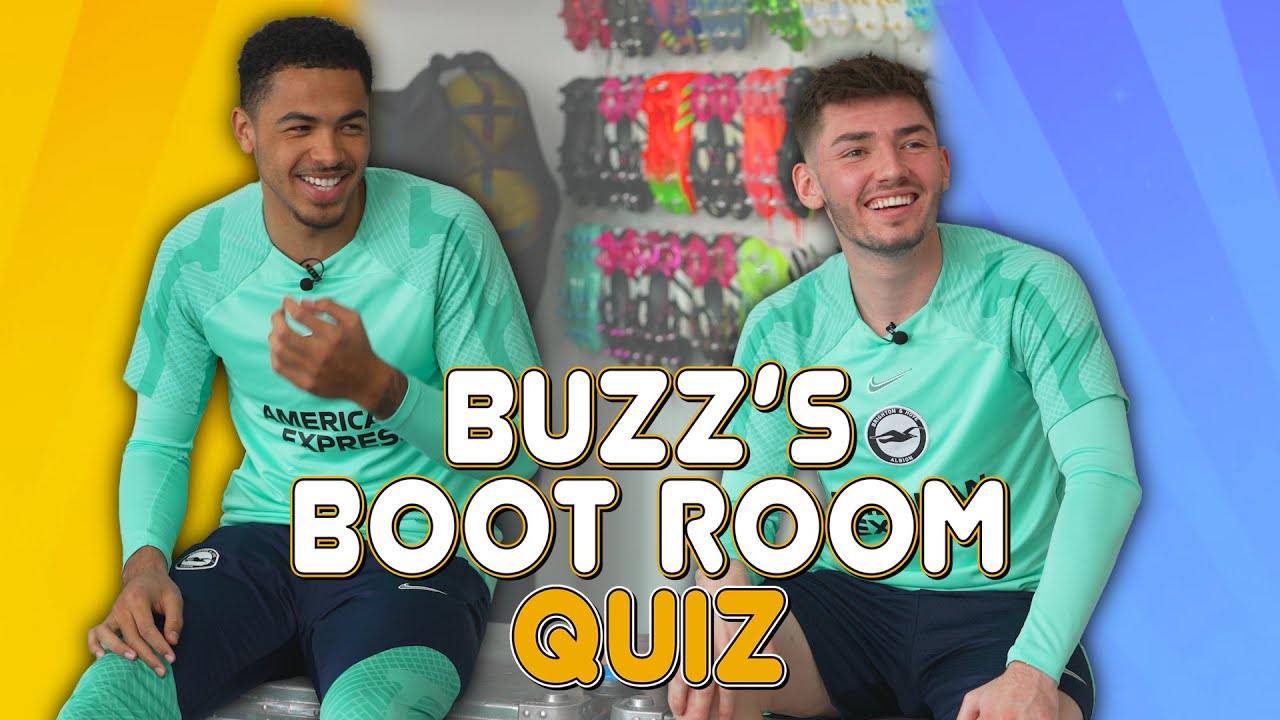 COLWILL v GILLMOUR | Buzz's Boot Room Quiz | S1 E4