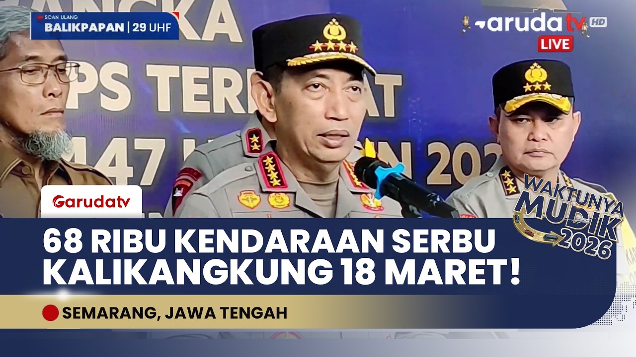 Kapolri Tinjau Tol Kalikangkung: 68 Ribu Kendaraan Bakal Serbu Semarang Saat Puncak Mudik 18 Maret!