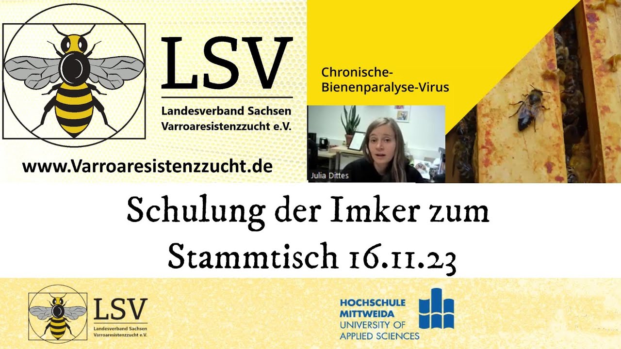 Paralysevirus der Honigbiene, die unterschätzte Gefahr  im Bienenstock