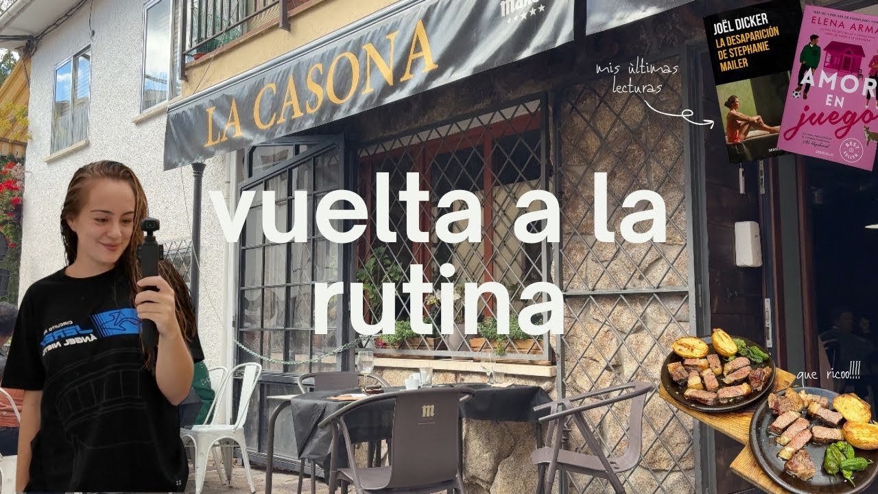 vuelta a la rutina (deporte, clases de la uni...) | Sandra Márquez