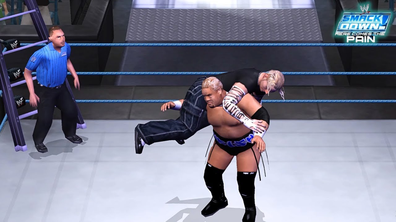 Jeff Hardy vs Rikishi TLC Match | Single Match | WWE Smackdown Here Comes The Pain