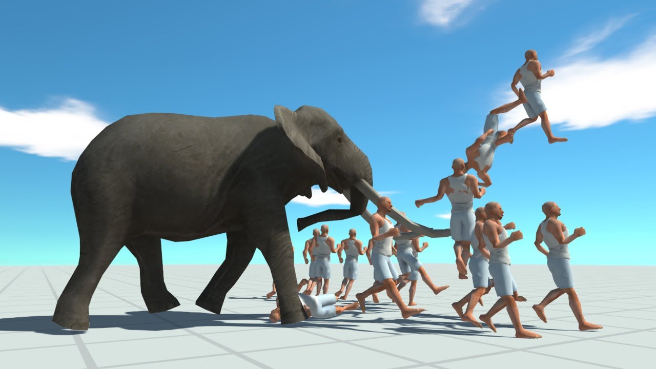 ELEPHANT vs 10x EVERY UNIT - Animal Revolt Battle Simulator