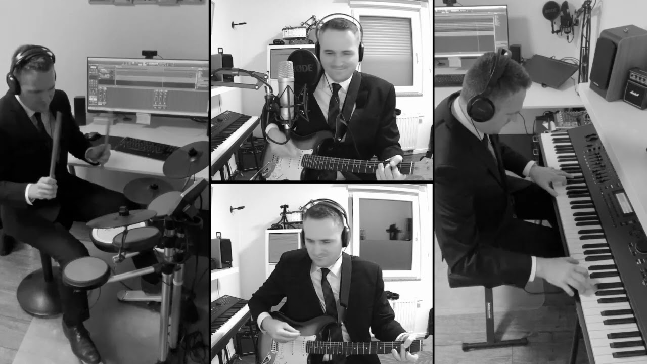 Everybodys Trying To Be My Baby (Carl Perkins) - Splitscreen Cover